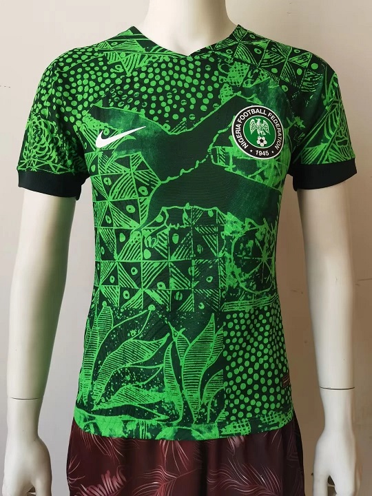 AAA Quality Nigeria 22/23 Home Soccer Jersey(Player)